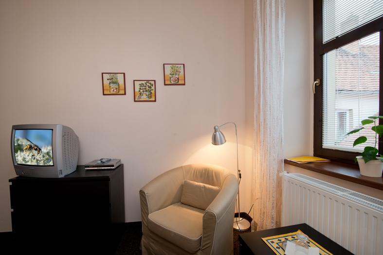 Hotel U Zlateho Byka Písek Exteriör bild